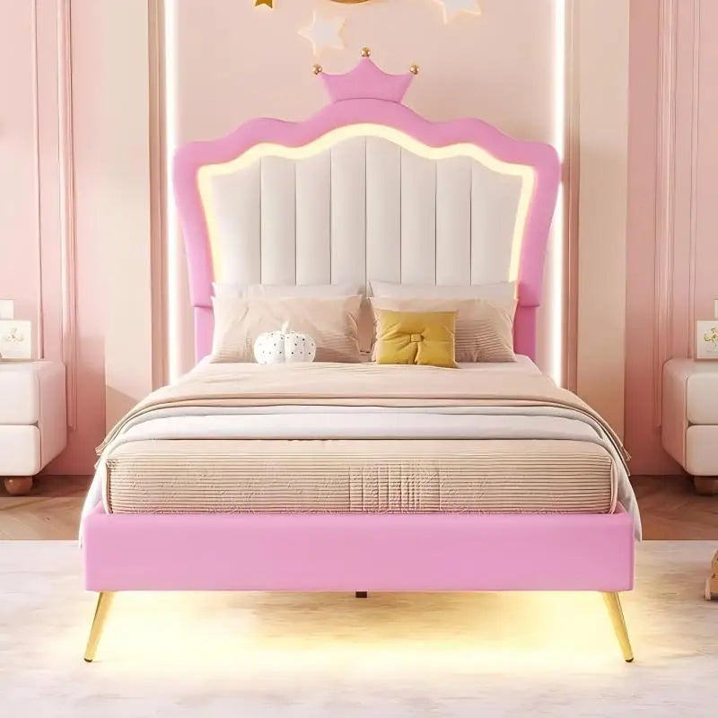 Twin Princess Bed with Storage