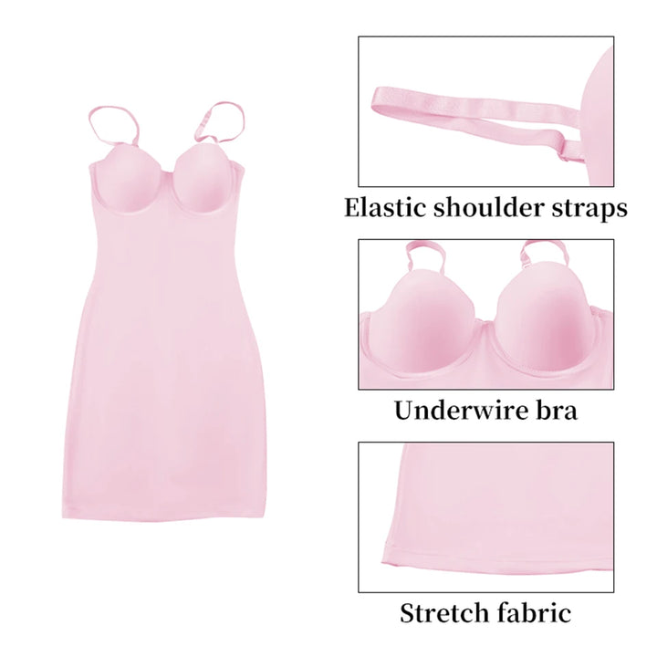 Control Slips Compression Shapewear Women Sexy Lingerie Butt Lifter Belly Slimming Smooth Body Shapers Dress Underwear