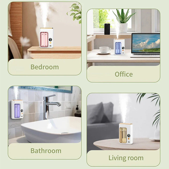 Wall-mounted Air Freshener Spray Rechargeable Aromatherapy Diffuser Hotel Home Fragrance Aromatherapy Essential Oil Diffuse