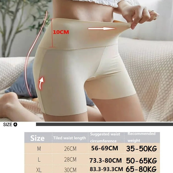 2PCS Safety Short Pants Protective Shorts Under The Skirt Underskirt Pants Cyclist Woman Skirt Underpants Ladies Shorts AQK01