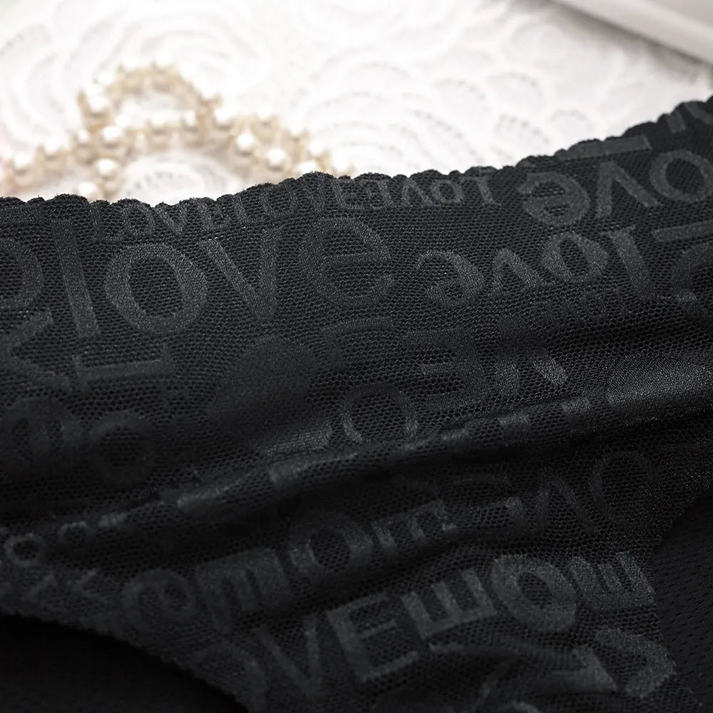 Women Sexy Buttocks Shapewear Fake Ass Letter Panties Triangle Butt Lift Panty Peach Booty Enhancer Underwear Hip Padded Briefs