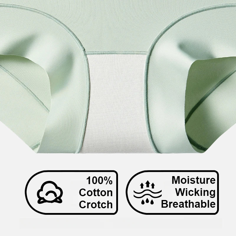 120S Bodyshaper High Waist Seamless Panties Women Underwear Anti-bacteria Crotch Briefs for Female Intimates Lingerie Shapewear