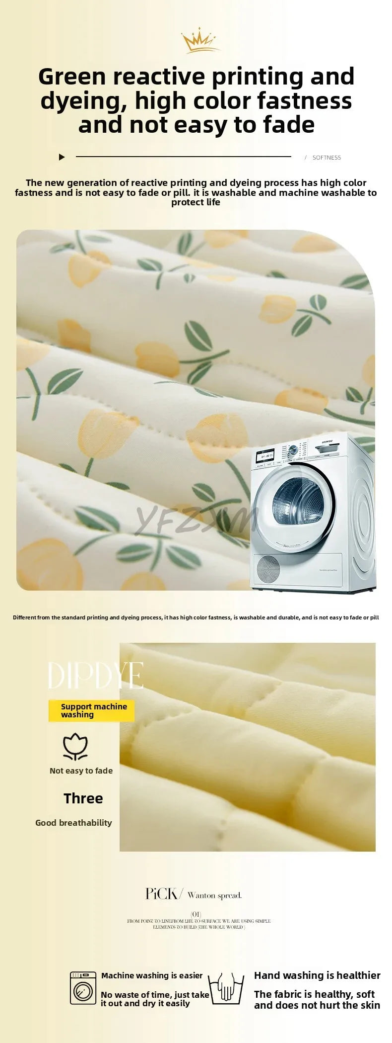 New Florals Spring Summer Blanket for Single Double Soft Skin-friendly Quilt Breathable Comfortable Air Conditioning Comforter