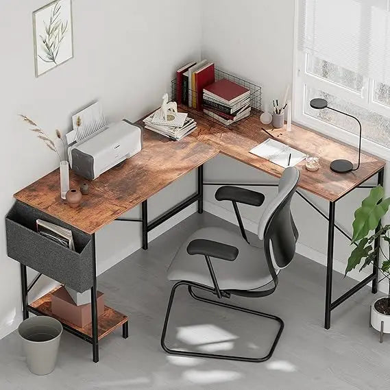 infiniPower 50" L-Shaped Gaming Desk