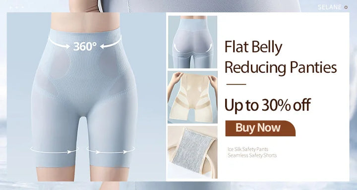Flarixa Seamless Sports Shorts Women's Panties High Waist Tummy Hips Safety Pants Slim Shaping Underwear Ice Silk Boxer Briefs