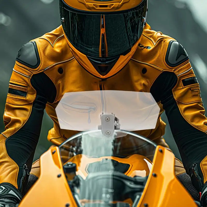 Motorcycle Windshield Extension Heightened Windshield Spoiler Clip Adjustable on Windshield Extension Motorcycle Wind Deflector