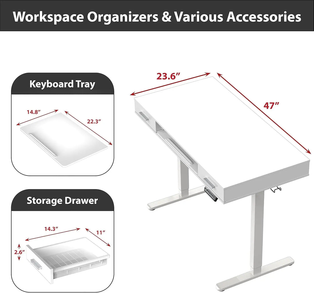 Electric Height Adjustable Office Desk