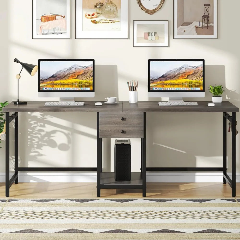 Extra Long Double Desk