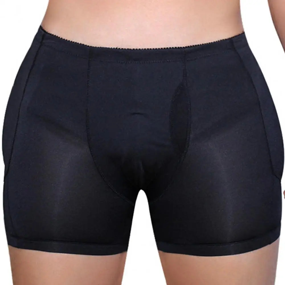 Sexy Fake Butt Padded Boxers Men Underpants Pad Filling Shapewear Thick Butt Lifted Natural Men Boxers Underwear Butt Lifter