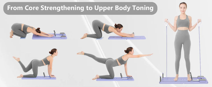 Multifunctional Fitness Plate Abdominal Board Push up Board automatic rebound abdominal muscle curling, Home Fitness Shape