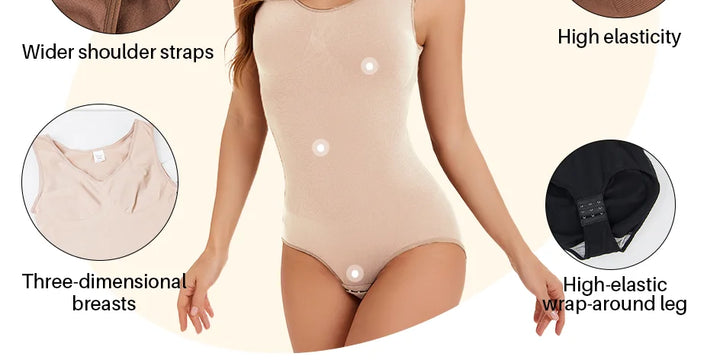 Molasus Bodysuit Women Slimming Shapewear Corset Reducing Body Shaper Modeling Underwear Tummy Control Panties Briefs Large Size