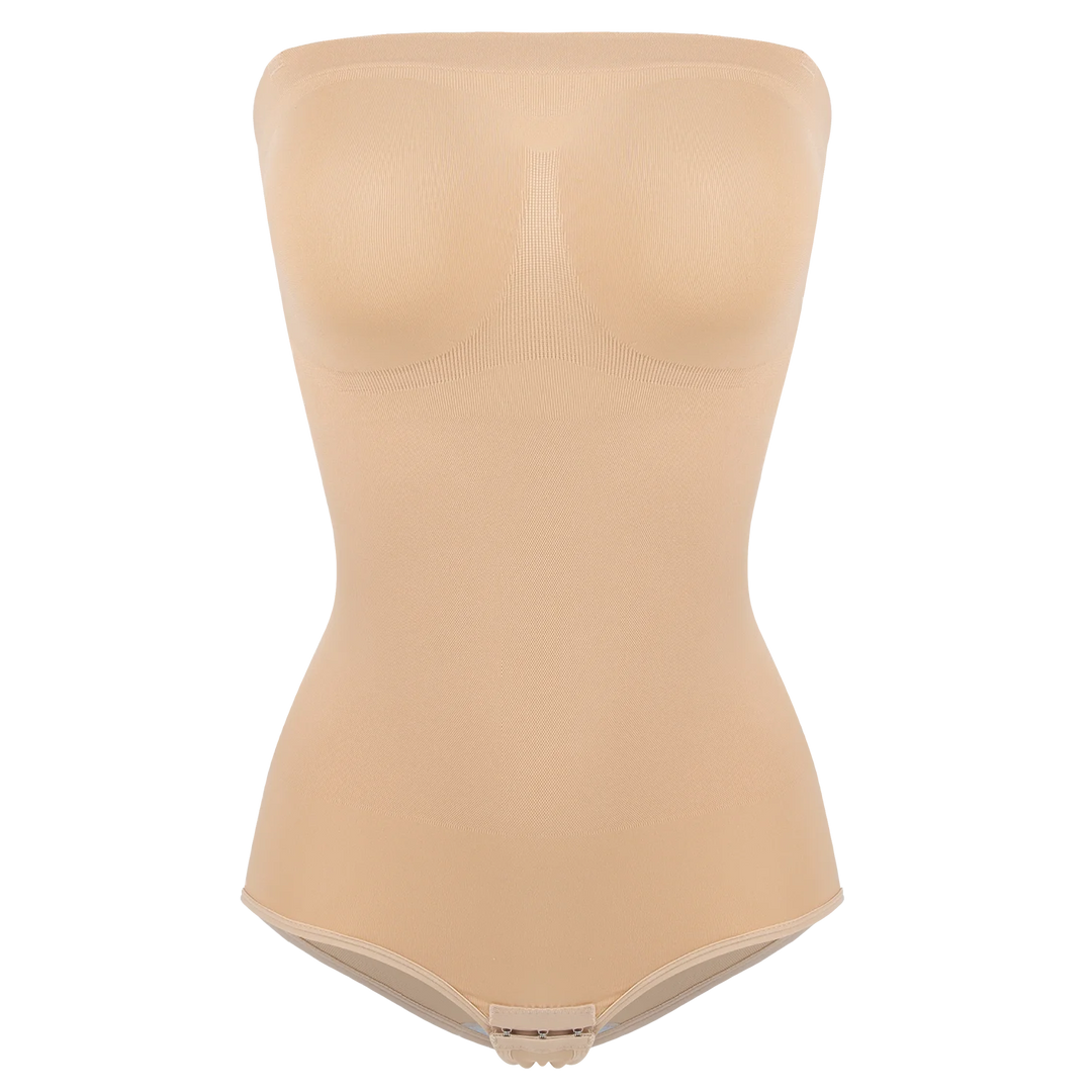 Women's Strapless Jumpsuit Shapewear New Sexy Briefs Bodysuit Butt Lifter Compression Waist Trainer Push Up Backless Shaper