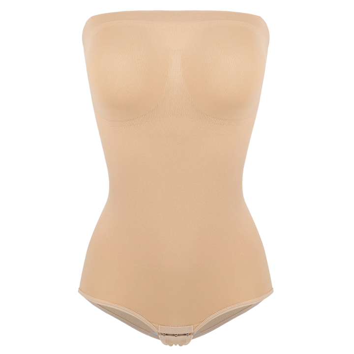 Women's Strapless Jumpsuit Shapewear New Sexy Briefs Bodysuit Butt Lifter Compression Waist Trainer Push Up Backless Shaper