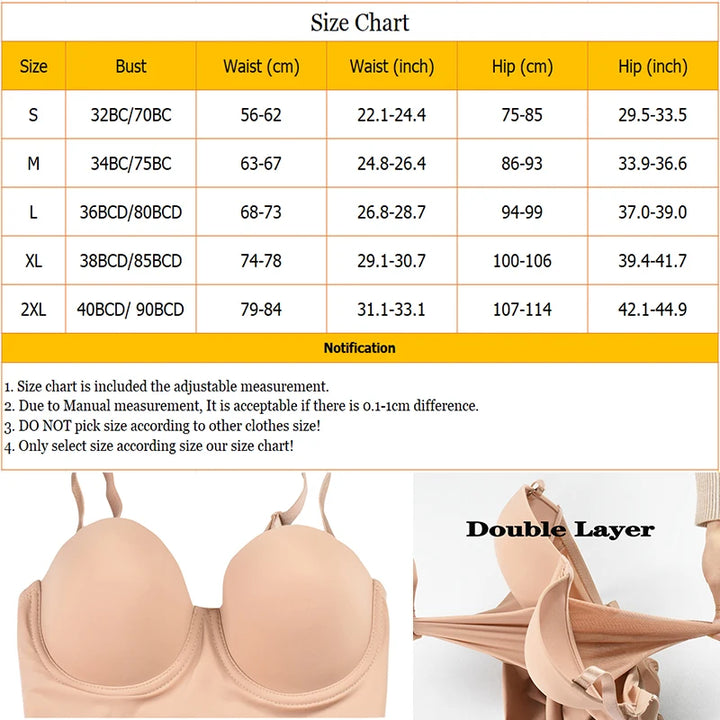 Underwire White Bodysuit Women Shapers Stretch Solid Color Silky Underwear Shapewear