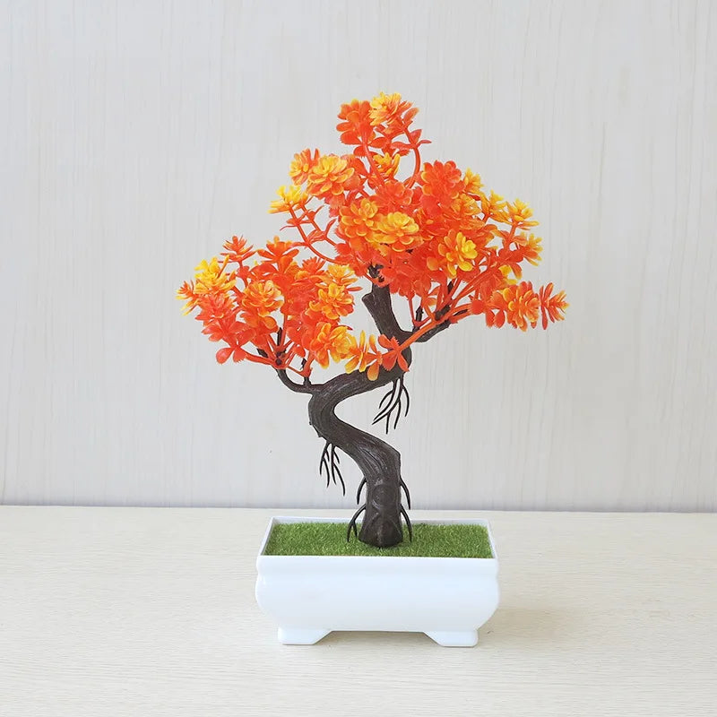 Artificial Potted Bonsai Tree Decor
