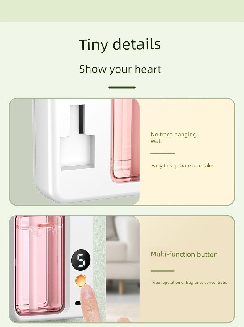 Perfume Machine Automatic Spray Aerosol Dispenser Domestic Aroma Diffuser Fragrance Machine Cachin Aroma Diffuser Ultrasonic Aroma Diffuser Fragrance