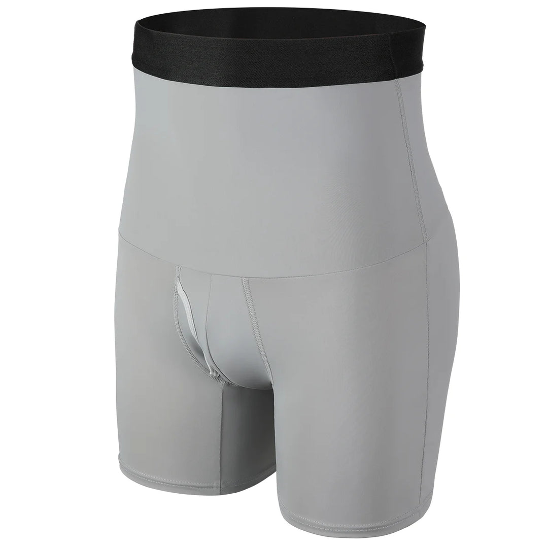 Men Body Shaper High Waist Control Panties Underwear Boxer Briefs Tummy Shaping Shorts Slimming Trainer Compression Shapewear
