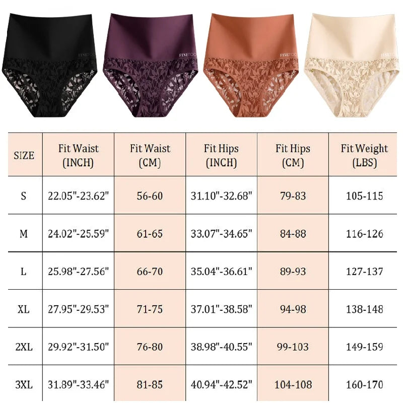 2PCS/Set Women High Waist Shapewear Panties Seamless Slimming Briefs Female Butt Lifter Tummy Underwear Hollow Breathable Panty