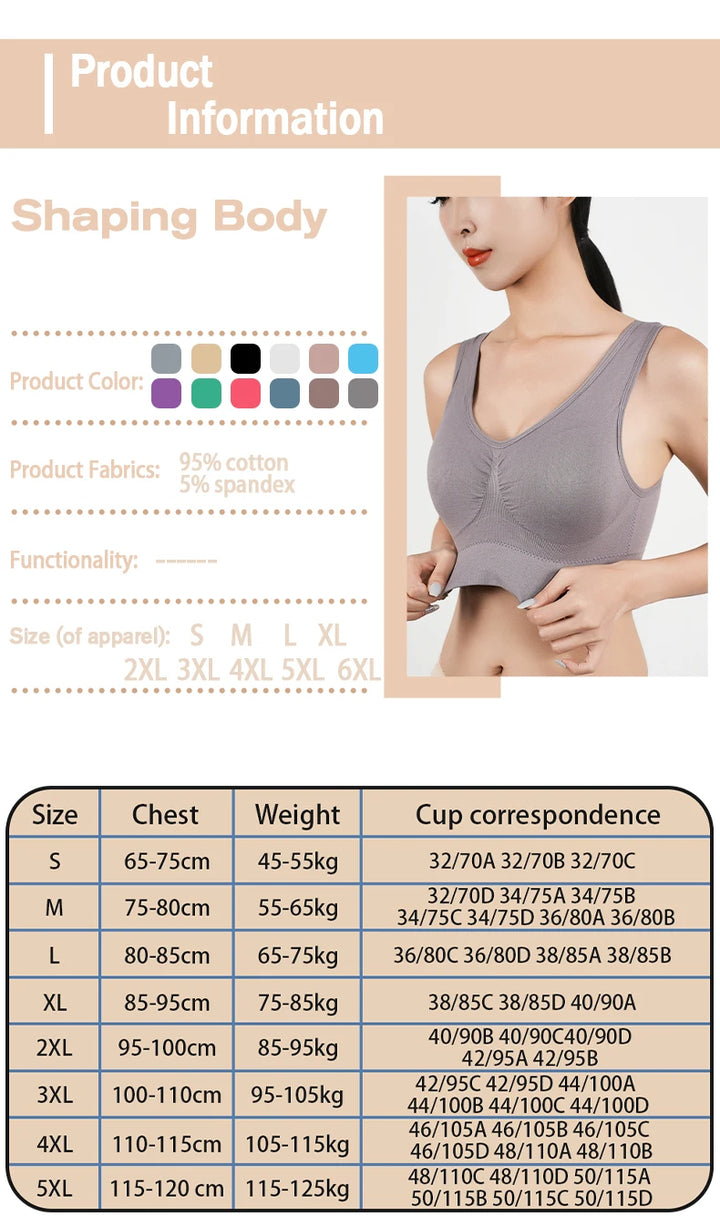 Women Breathable Sports Bra Absorb Sweat Shockproof Padded Gym Running Fitness Double Layer Seamless Yoga Sports Bras Underwear