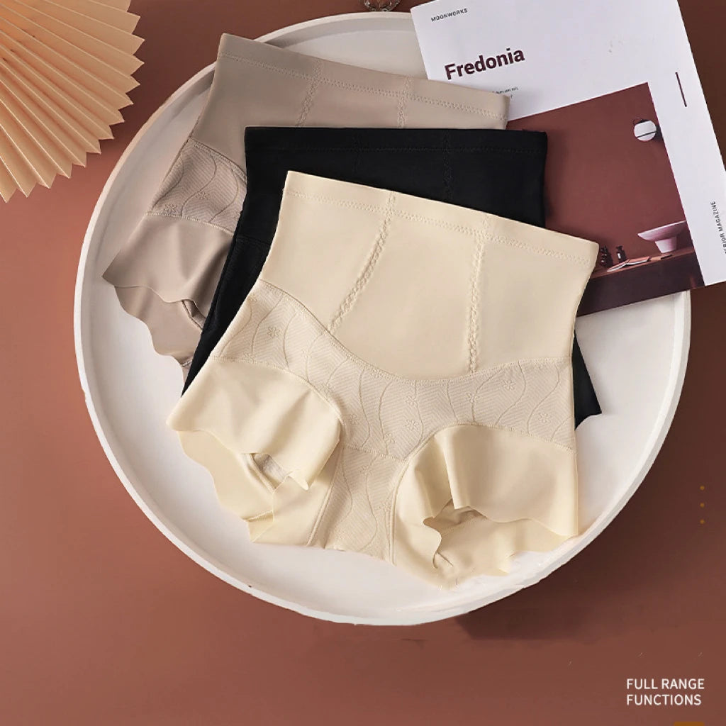 1pcs Women No Trace Mid Waist Shaping Briefs Breathable Body Shaper Slimming Underwear Butt Lifter Control Panties Shapewear