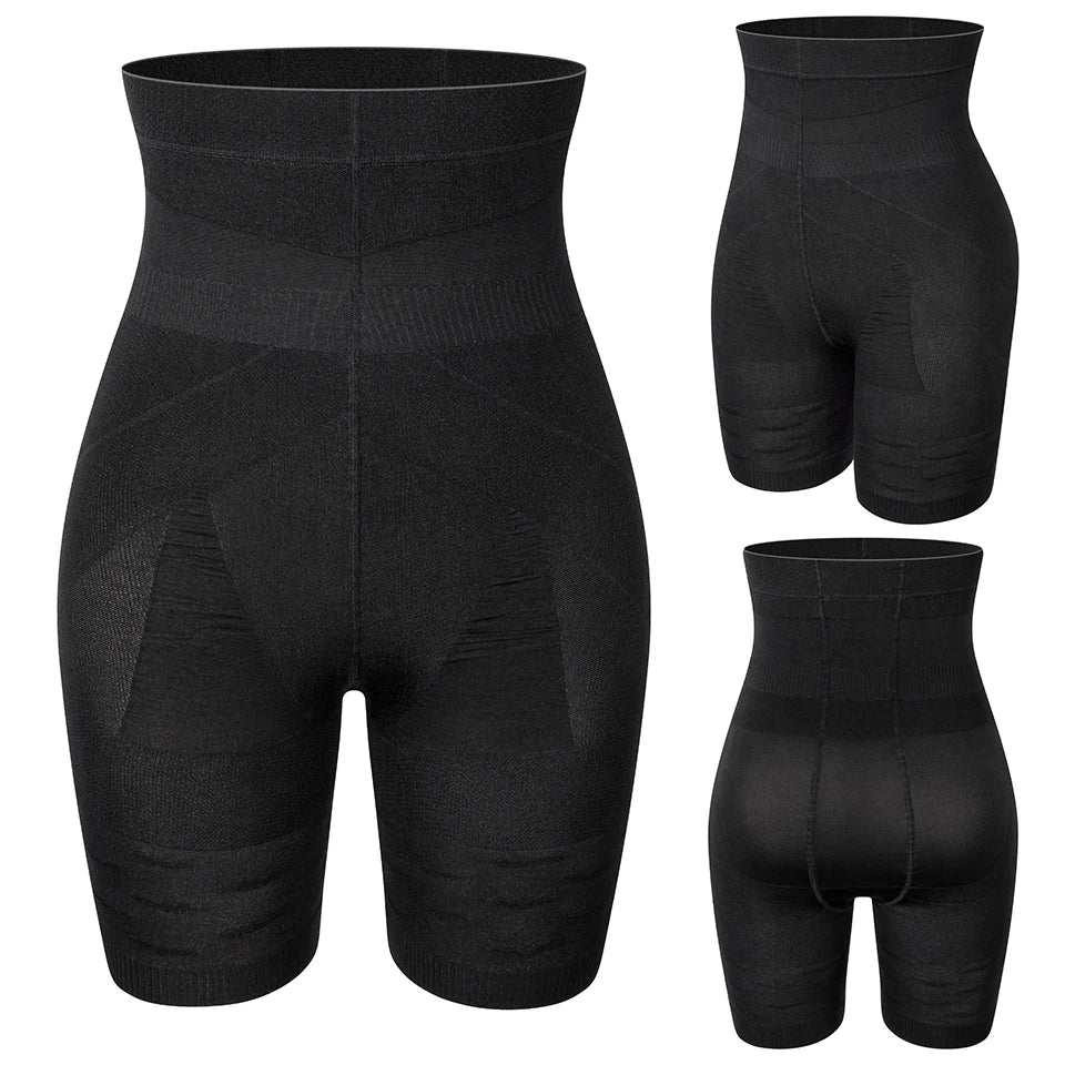Men Body Shaper Tummy Control Shorts Shapewear Belly Girdle Boxer Briefs High Waisted Slimming Underwear Leg Compression Panties