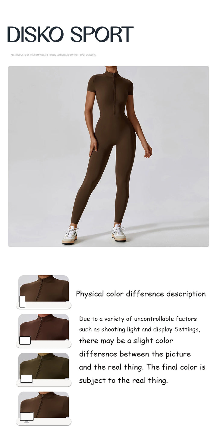 New Yoga Clothes Suit Workout Sports Set Women Bodysuits Gym Set Women Training Siamese Fitness Jumpsuit Female Sportswear