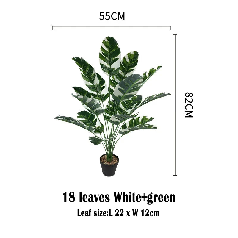 Artificial Banana Tree Leaves