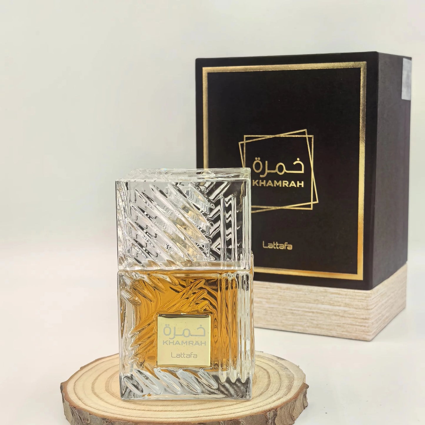 100ml Khamrah Qahwa Perfume โ Rich & Wood Scent