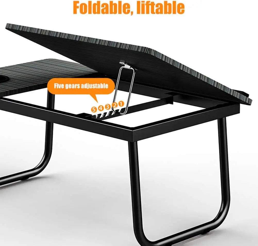 Adjustable Foldable Bed Table Desk