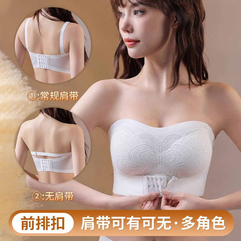 Front Closure Posture Corrector Bras M-6XL Women Sports Underwear Sleep Bras Butterfly Beaty Back Bralette Humpback Correct Tops