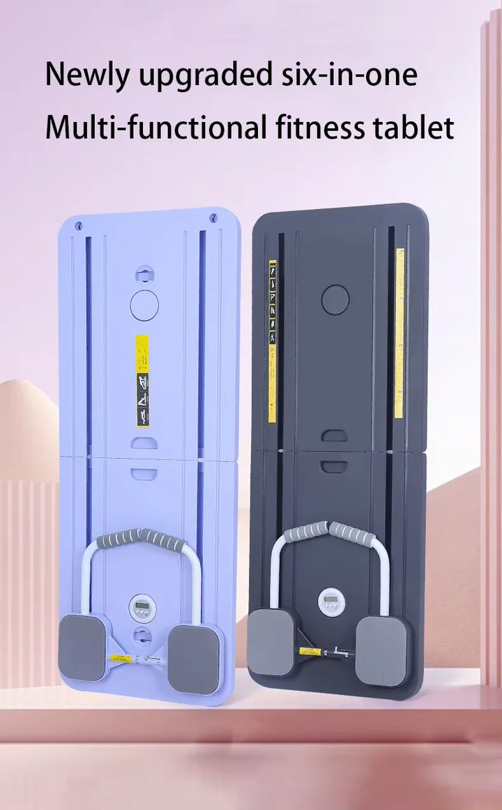 Multifunction Abdominal Board Exercise Push Up Board Fitness Plate Automatic Rebound Full Body Workout Pilate Home Fitness Shape