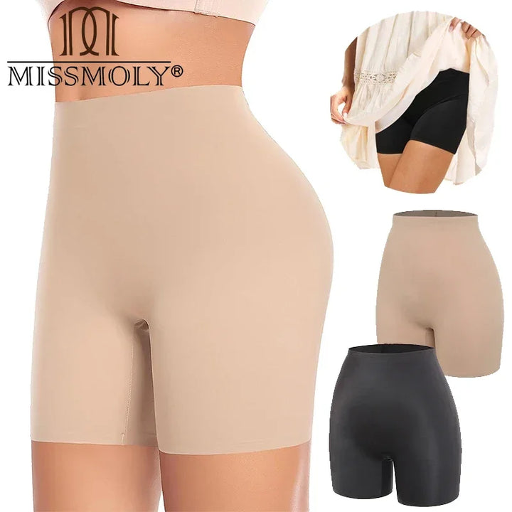 Women's High Waisted Shapewear Shorts Smooth New Shaping Boyshorts Panties Tummy Control Underwear Slimming Shapers Short