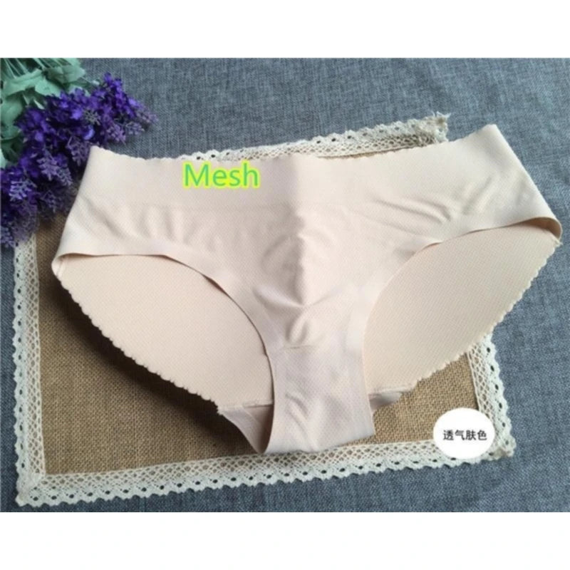 Sexy Seamless Padded Panties Bottom Panties Buttocks Soft Push Up Lingerie Women Underwear Butt Lift Briefs Hip Enhancer Shaper
