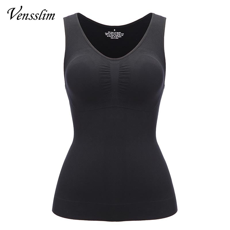 Slim Up Lift Plus Size Bra Tank Top Women Body Shaper Removable Body Shapers Underwear Slimming Corset Shapewear Sexy Shapers