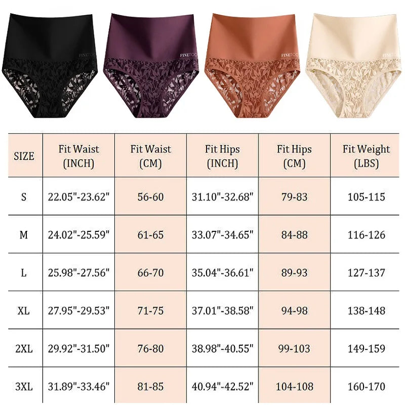 2PCS/Set Women High Waist Shapewear Panties Seamless Slimming Briefs Female Butt Lifter Tummy Underwear Hollow Breathable Panty