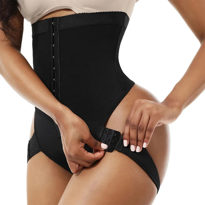 High Waist Abdomen Butt Lifter Control Panties Brief Booty Lift Seamless Shapewear Slimming Pulling Underwear Body Shaper