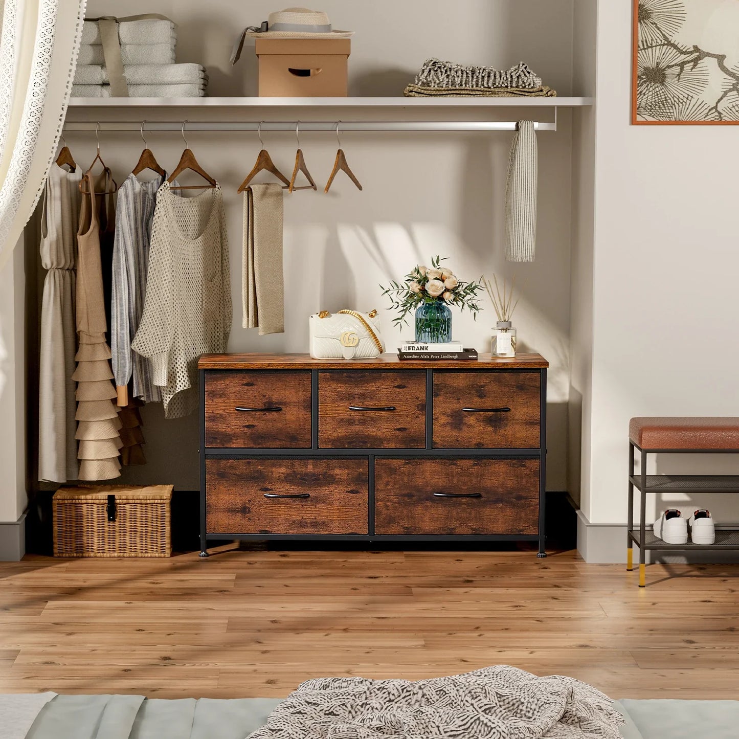 Living Room Storage Cabinet Drawers