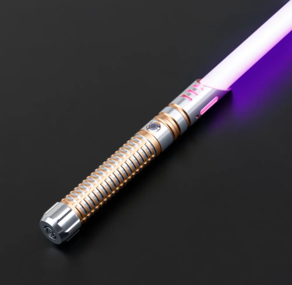TXQSABER Neo Pixel Heavy Dueling RGB Lightsaber Metal Hilt Smooth Swing Christmas Cosplay Jedi Luminous Laser Swords Kids Toys