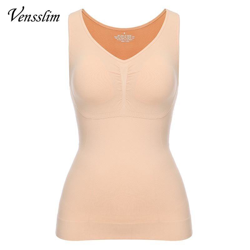 Slim Up Lift Plus Size Bra Tank Top Women Body Shaper Removable Body Shapers Underwear Slimming Corset Shapewear Sexy Shapers