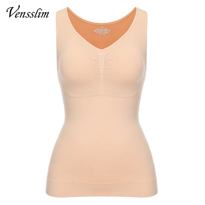 Slim Up Lift Plus Size Bra Tank Top Women Body Shaper Removable Body Shapers Underwear Slimming Corset Shapewear Sexy Shapers