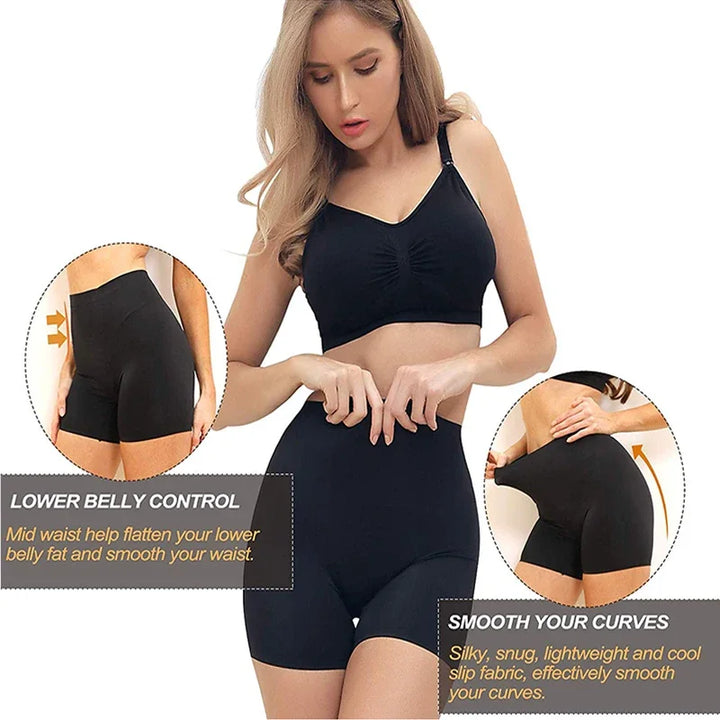 Womens Sexy High Waisted Body Shaper Shorts Smooth Shaping Control Panties Waist Trainer Underwear Slimming Shapewear