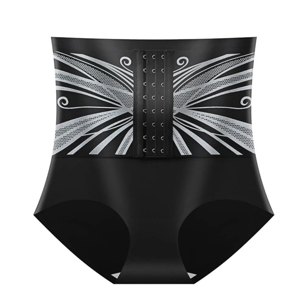 High Waist Slimming Shaping Panties Buckle Shapewear Postpartum Body Shaper Belly Contracting Lingerie Butt Lifting Briefs