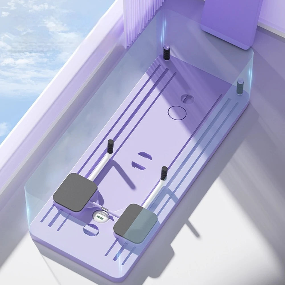 Multifunctional Fitness Board Exercise Machine Non Slip Abdominal Board Foldable Push Up Board for Full Body Workout