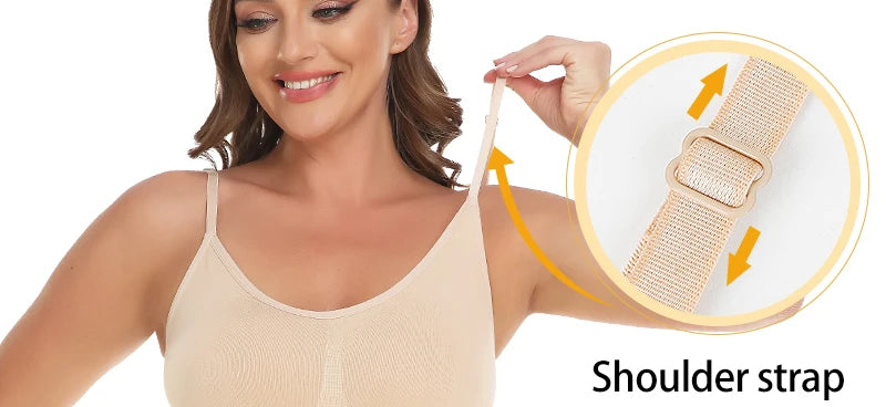 Low Back Bodysuits Shapewear for Women Open Crotch Body Shaper Seamless Tummy Control Push Up Corset Tank Top Backless Underwear