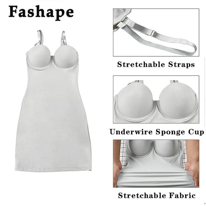 Control Slips Compression Shapewear Women Sexy Lingerie Butt Lifter Belly Slimming Smooth Body Shapers Dress Underwear