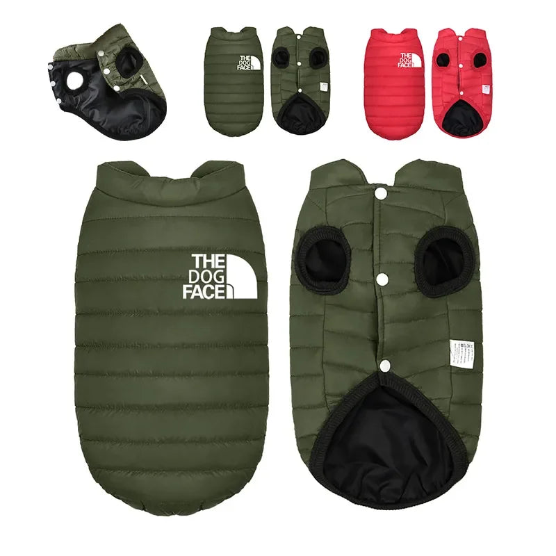 Reversible Winter Dog Coat