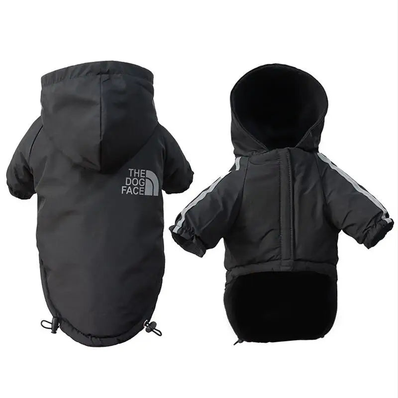 Waterproof Fleece Dog Jacket