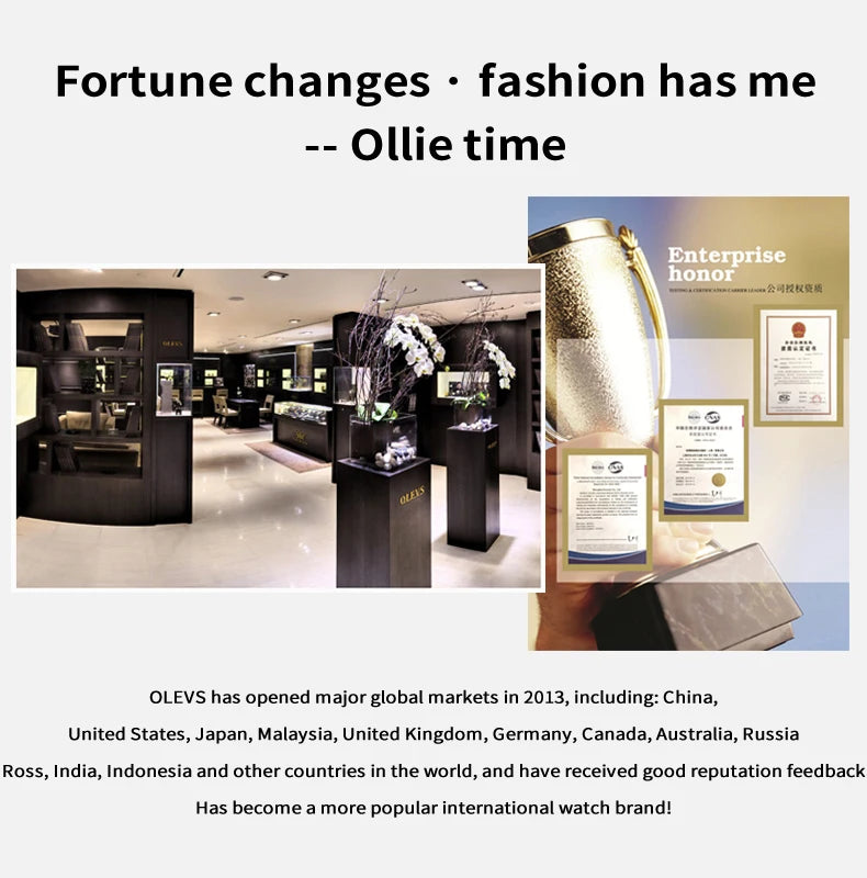 OLEVS 5608 Luxury Brand Women's Watch Classic Fashion Waterproof Luminous Calendar Watch Elegant Quartz Women Watch Reloj Hombre