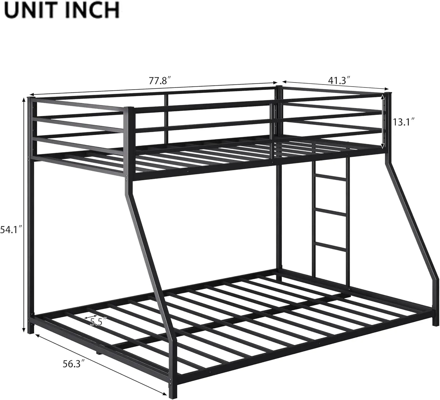 Twin Over Full Bunk Bed