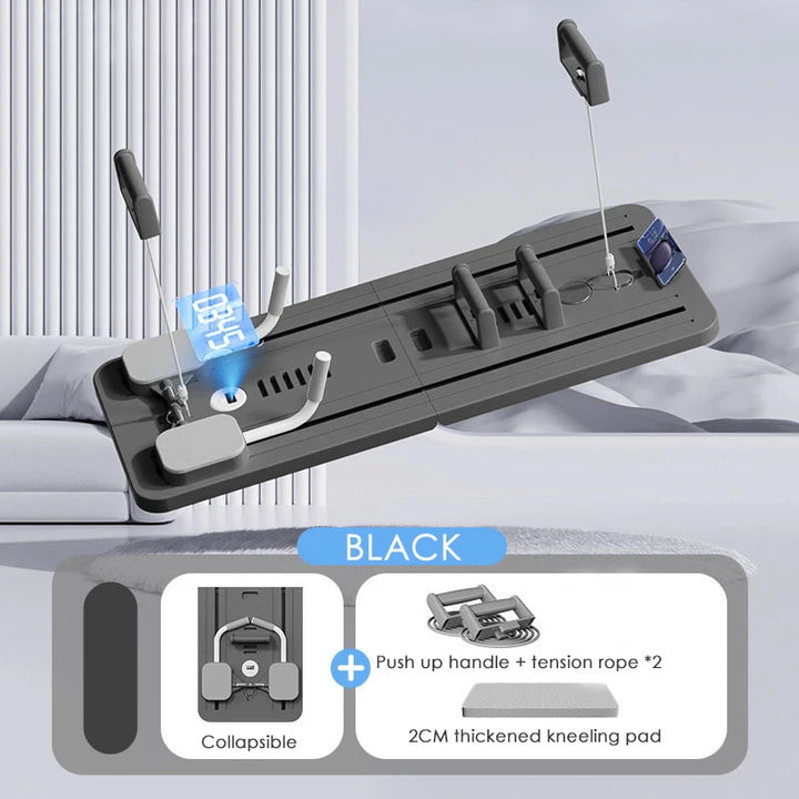 Multifunctional Fitness Plate Abdominal Board Push up Board automatic rebound abdominal muscle curling, Home Fitness Shape